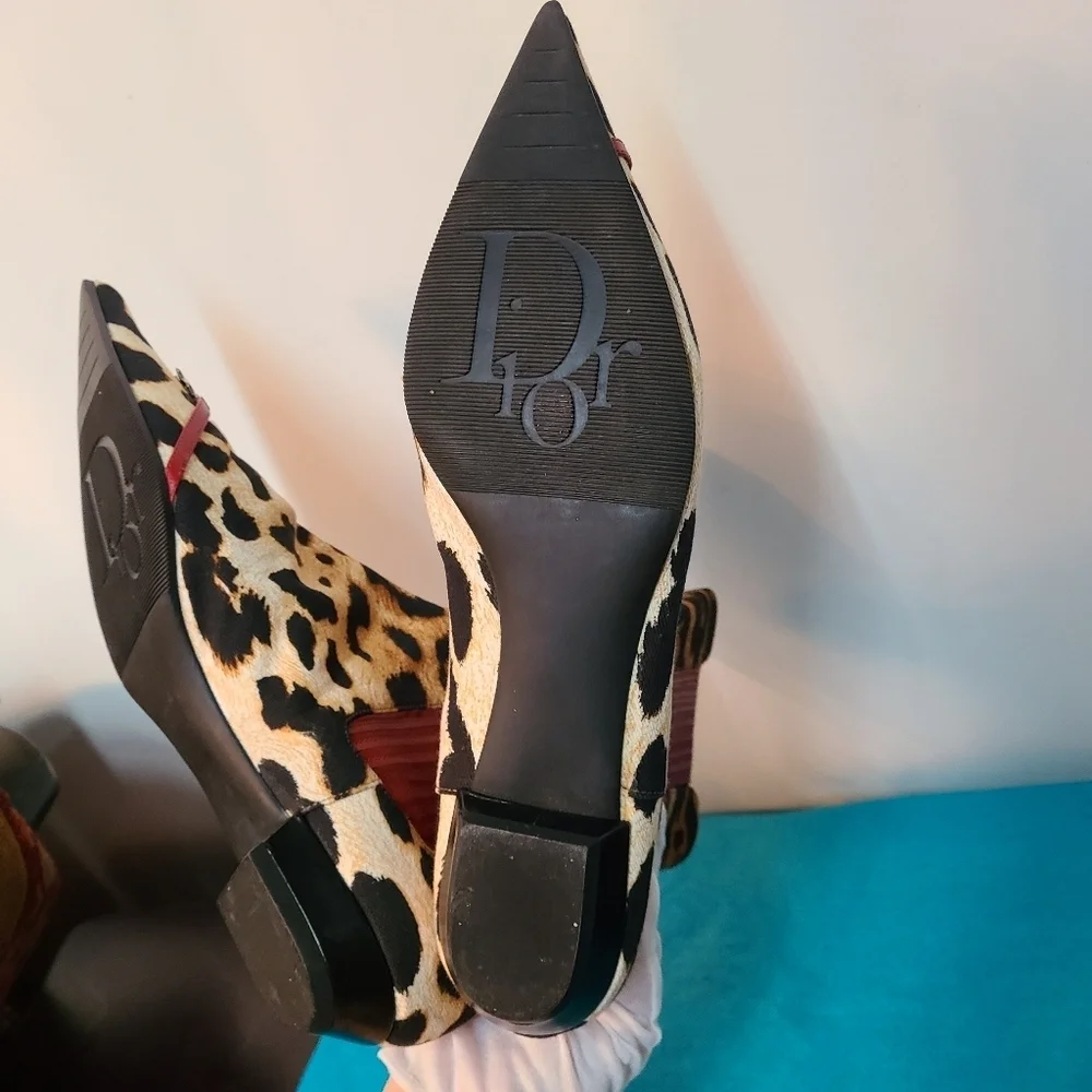 Christian Dior Leopard Peint Boots - Picture 13 of 15
